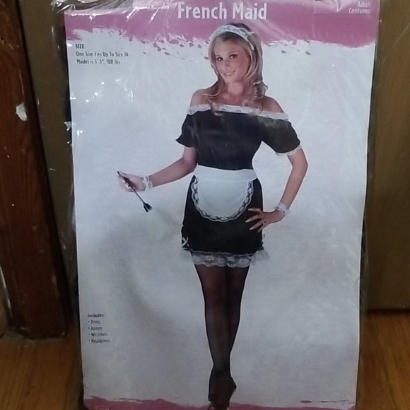 🎃French Maid SM/MD 🎃Halloween Cosplay Costume